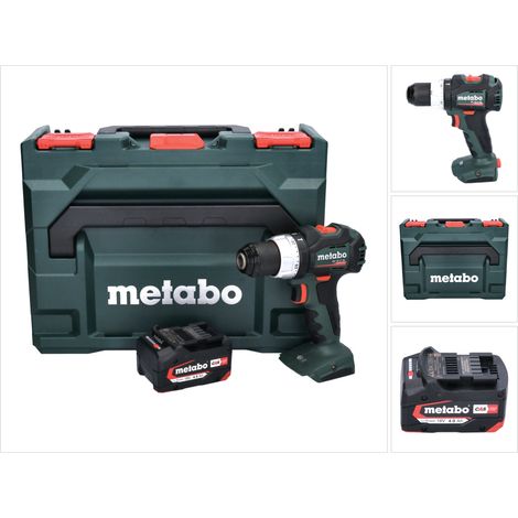 Metabo BS 18 LT BL Perceuse-visseuse sans fil 18 V 75 Nm Brushless + 1x batterie 4,0 Ah + metaBOX - sans chargeur