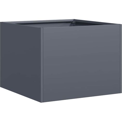 Maison Exclusive - Fioriera Antracite 40x40x30 cm in Acciaio