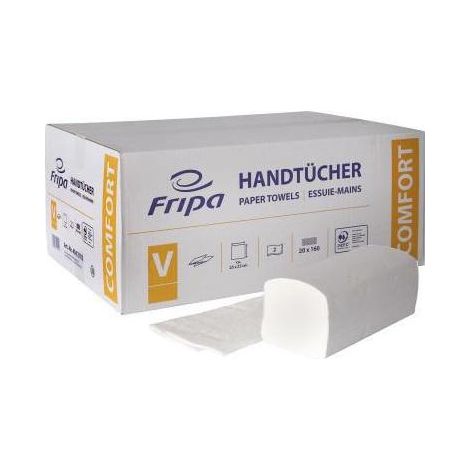 Fripa Papierhandtuch Comfort 4042102 25x23cm 20x160Bl. (1/3)