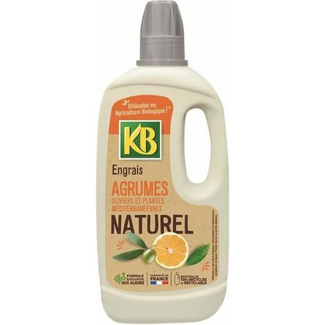 Engrais Naturel Agrumes, Oliviers Et Plantes Mediterraneennes 1L
