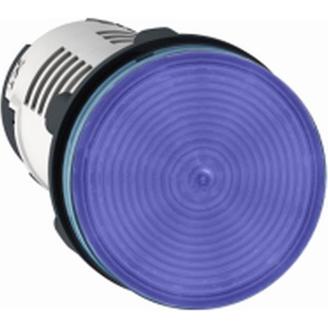 Piloto LED AZUL 230-240V AC IP65 - iluminación exterior resistente al agua