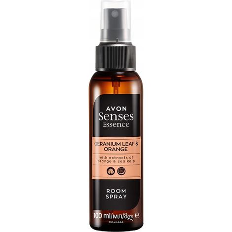 Avon Senses Essence Raumspray mit Geranienblatt- und Orangenduft