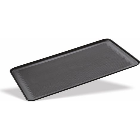 Plaque à Pâtisserie Perforée Bord 45° en Aluminium Anti-Adhésif L 40 à 60 cm - Pujadas (1/2)