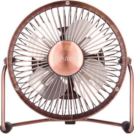 Mini ventilador sobremesa USB 2,5W Cobre (1/5)