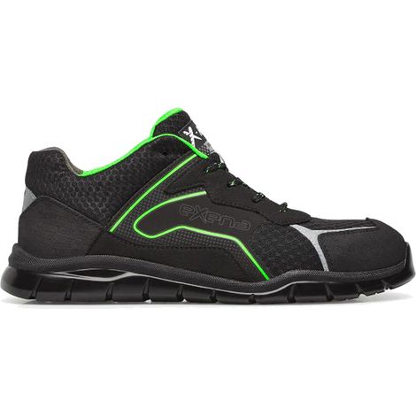 Exena XR66 Route S1P SRC Sicherheitsschuhe - 40 EU -  Schwarz / Grün