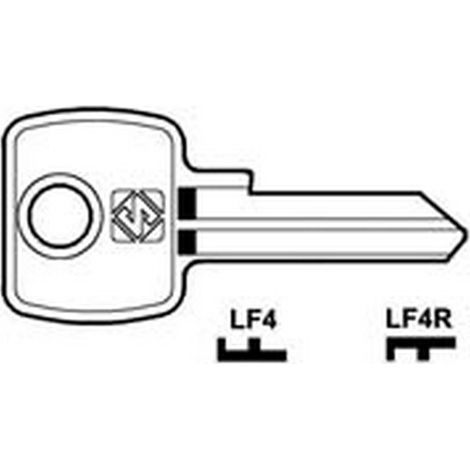 20PZ CHIAVI PER CILINDRI L&F 5 SPINE PICCOLE - LF4 SX