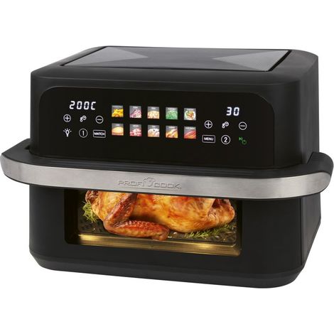 Friteuse à air chaud Air fryer 10L Noir Proficook PC-FR1313H-Noir