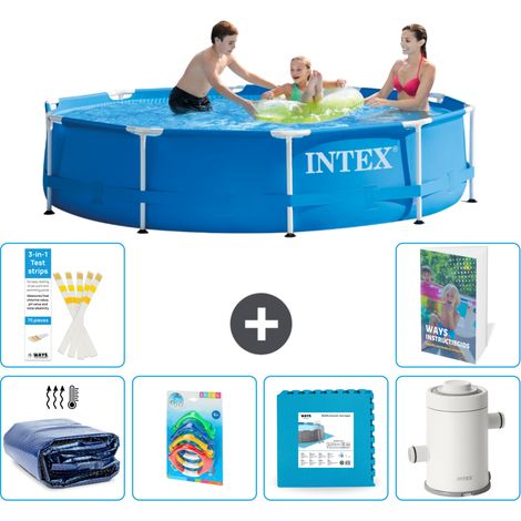 Frame Pool Rund - 305x76 cm - 7-teilig S55