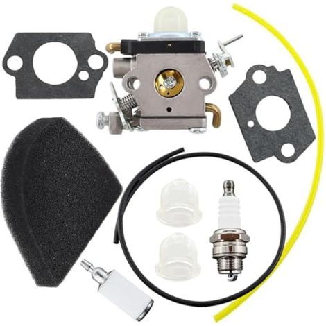 Compatible avec le remplacement du carburateur pour taille-haie Husqvarna 122HD45 122HD60 McCulloch 523012401 4528 9666933-01 6028 Jonsered HT2223 HT2218 Redmax CHT220L Carb (1/4)