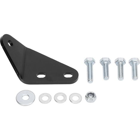 Kit de Support de Réparation de Pédale d'embrayage Structure en Métal Robuste Enduit Noir, Installation Facile, Ajustement pour L' Refroidie par Eau T4 1990-2003, (1/5)