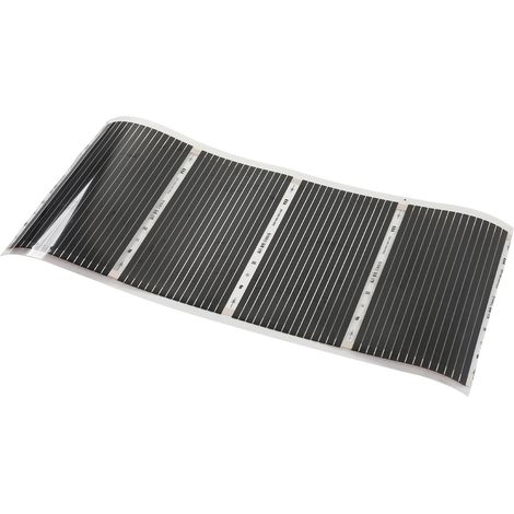 Tapis chauffant électrique pour sol, silencieux et à chauffage uniforme, 220 V, 100 cm de long, 50 x 100 cm (1/5)