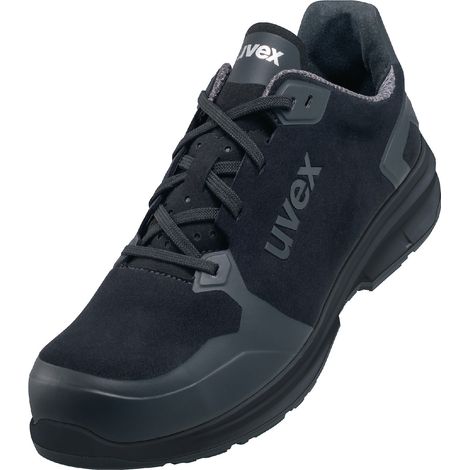 uvex Sicherheitshalbschuhe S3 SRC uvex 1 sport aus Mikrovelours, uvex xenova Kunststoffkappe, Weite 11, Größe 40
