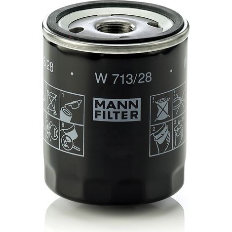 Filtro interc. aceite lubric. MANN-FILTER W71328