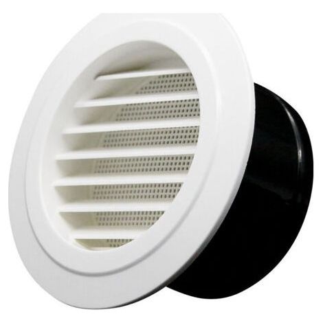 75mm Bouche de Ventilation avec Grille de Protection - ABS (ø75mm)-- (1/5)
