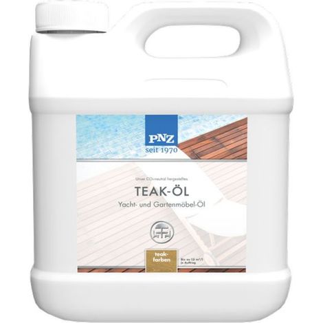 PNZ Teak-Öl W (Yacht- und Gartenmöbelöl) (teakfarben) 1,00 l - 05000