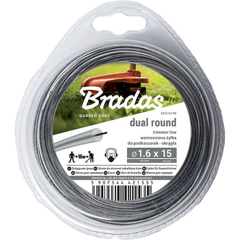 Bradas ZRO2015B plastifizierte Draht- und Pflanzenklammer