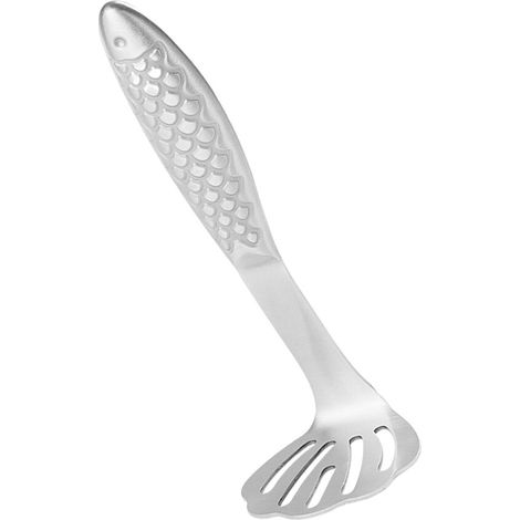Machacador de patatas versátil fabricado en acero inoxidable 304, para el