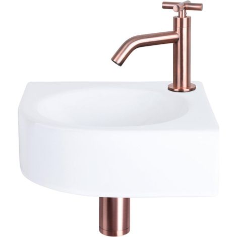 Differnz Lave-mains Blanc H10xl30xL30cm (1/5)