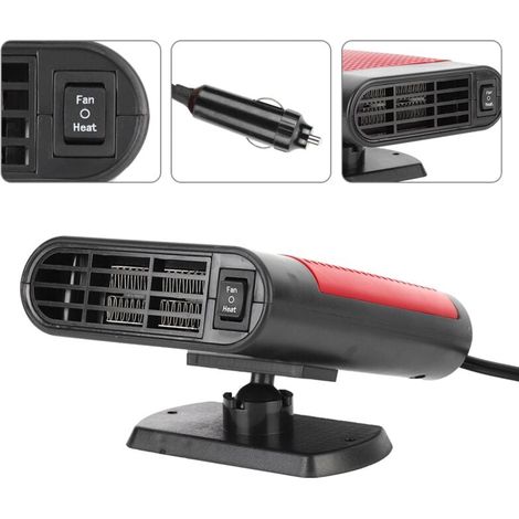 Chauffage de voiture Portable 24V, ventilateur de refroidissement, dégivreur de pare-brise d'hiver, désembuage (1/5)