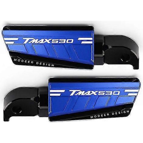 Soziusfußrasten für Yamaha 530 DX SX (2012–2021) und 500 XP500 (2010–2011) – Blau (1/5)