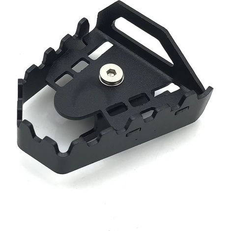 Wider rear brake pads and enlarged footrests for BMW F750GS and F850GS - modification accessories