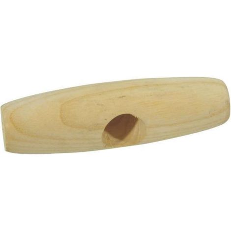 Poignée bois en T avec trou ouverture conique pour manche outils de jardin pioche pelle beche canne râteau balai hache louchet faux (1/3)