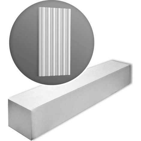 Orac Decor WX211-2600-box FLUTE 1 Box 6 pieces 3d wall panel Wall paneling contemporary design  15,6 m (1/5)