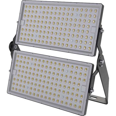 V-TAC PRO VT-48501 LED-Scheinwerfer 500 W Hochleistungs-Samsung-Chip 135 LM/W Schwarze Farbe 360°-Kabel 1 m Licht 6500 K IP65 – 23617 (1/5)