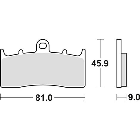PASTILLAS DE FRENO TRW ZF KH294 ORGÁNICAS BMW R 1100 S 01-05, R 1150 GS / ADV / R / RS 00-06, K 1200 LT 00-09 R 1200 C / CL 00-05, DELANTERAS
