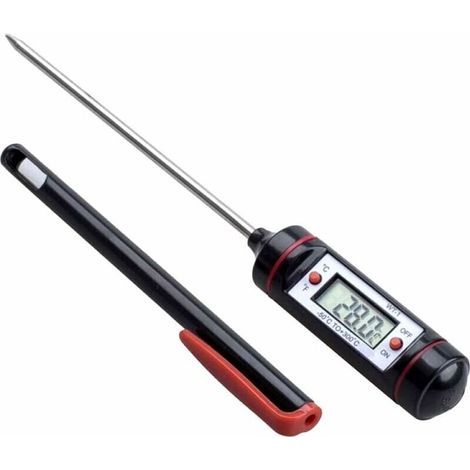 Probe cooking thermometer, stainless steel pen thermometer (1/5)