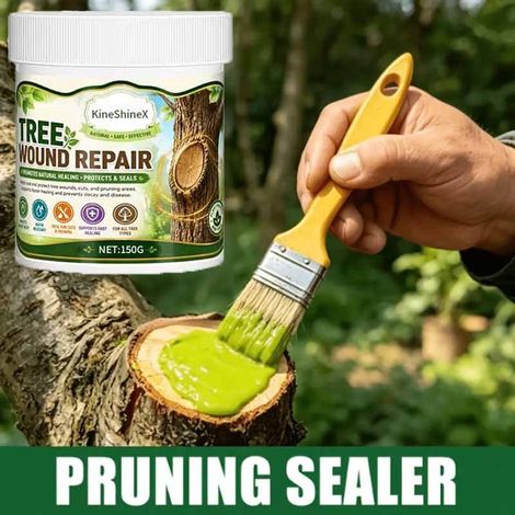 KineShineX Plant Wound Healing Pruning Bark Healing Paste for Seedlings, Fruit Trees, Flowers, and Grafting Application (1/5)