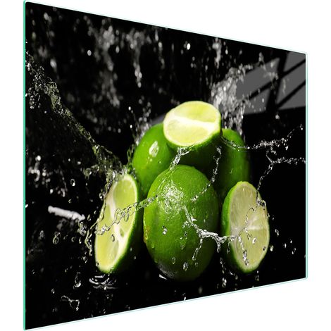 TAGLIERE IN VETRO 52x30 LIME (1/5)