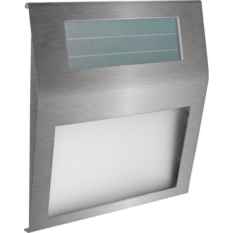 Lampada solare LED numero civico esterno argento IP44 DPM (1/5)