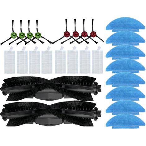 Kit d'accessoires de 26 pièces pour aspirateurs robots Cecotec Conga 7490 / 7290 (1/5)