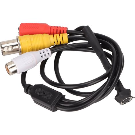 Caméra de surveillance filaire HD 1000TVL, angle de vue 90°, compatible PAL, pour PC, tablette et écran TV
