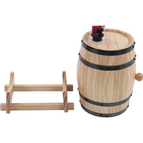 Fûts de pin pour le vin, fûts de vieillissement en pin pour le brassage artisanal, fûts de bière en bois pour bar, traiteur et barbecue (1/5)
