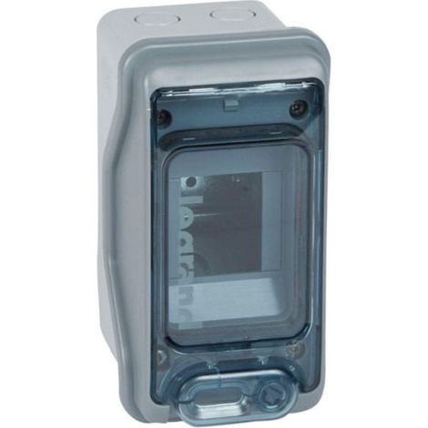 Coffret étanche Plexo³ 2+1 modules IP65 IK09 - Gris - LEGRAND