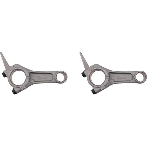 Deux bielles en aluminium compatibles avec le moteur de mini-moto/kart à haut régime 168F GX200 clone 212CC 230 240. (1/5)
