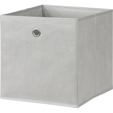 Mömax Faltbox Fibi Grau ca. 30x30x30cm (1/3)