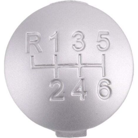 Copertura opaca per pomello del cambio a 6 marce compatibile con Alfa Romeo 159 Brera Spider 2005-2011 (1/4)