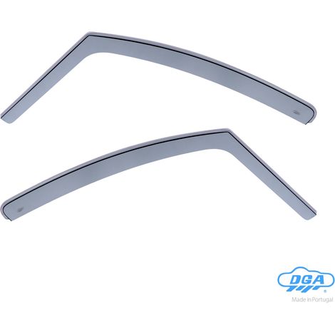Set deflettori aria anteriori ad incastro, tipo lungo - compatibile per Citroen C3 (11/0910/16) (1/5)