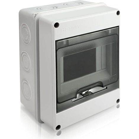 Coffret Electrique Etanche. IP65 5-MODULES Ableaux à Disjoncteurs éLectriques Boitier. Etanche Electrique Exterieur. Armoire de Contrôle. Boitier de Jonction pour Utilisation à l'extérieur (1/5)