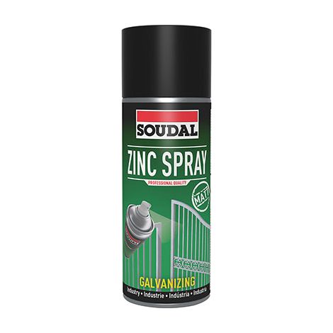 Spray allo zinco grigio opaco 400 ml (1/2)