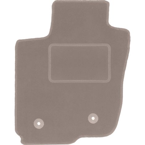 Fahrer-Veloursmatte für: Toyota RAV4 III SUV (2006-2013), beige