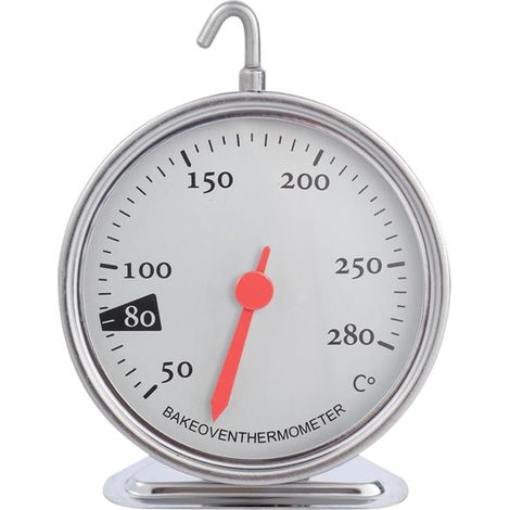 Thermomètre Four 50-280°C Précision Cuisson Thermomètre Thermomètre Four 50-280°C Pile, Lecture Précise pour Cuisson et Pâtisserie, Support Stable (1/5)