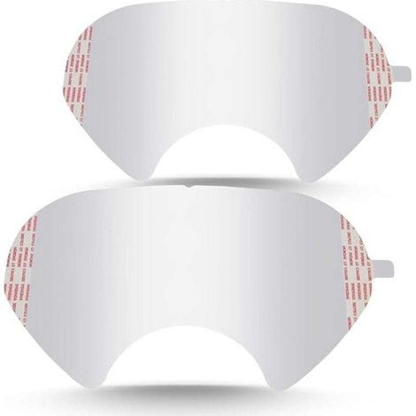 Cache-objectif détachable compatible avec les masques 3M 6885, 6000, 6800, 6900, paquet de 30, cache-objectif en plastique pour les masques de protection respiratoire