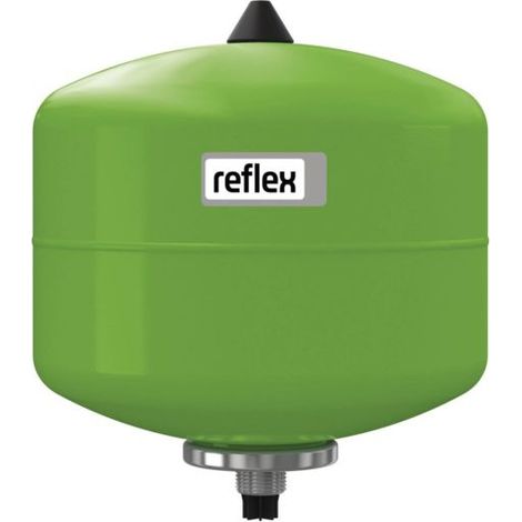 Reflex Refix DD 2, durchströmtes Membran-Druckausdehnungsgefäß, grün, 10/4 bar, 7381500 (1/2)