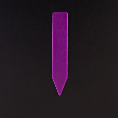 Pflanzetiketten aus Kunststoff, Etiketten für Blumensamen, Saatschalenmarkierungen, Gartenbedarf, 10 x 1,8 cm, lila