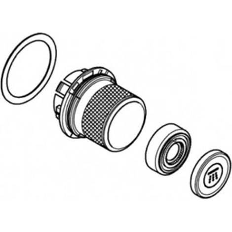 Ricambio tasto deviazione per Smart Control Grohe 48361000