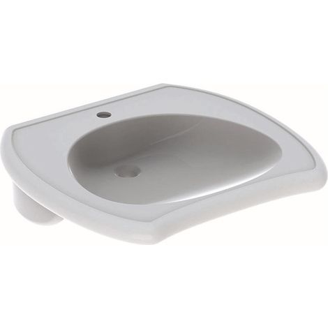Lavabo Geberit VITALIS 550x550mm accessibleavec trou pour robinet sans trop plein we